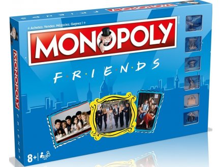 MONOPOLY FRIENDS - HASBRO GAMING - 0433 - JEU DE SOCIETE CLASSIQUE