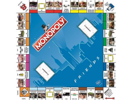 Monopoly friends - hasbro gaming - 0433 - jeu de societe classique