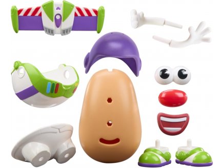 Monsieur Patate Buzz l'éclair - Toy Story 5 - Disney Pixar - Jeu de construction Mr.Potato 12 pièces - Hasbro - G2644