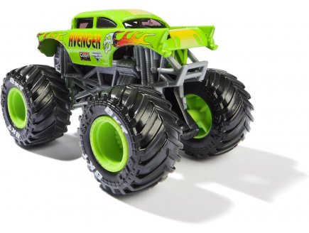 Monster jam avenger 1/64 serie 40 - vehicule miniature metal - spin master