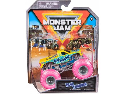 MONSTER JAM BLUE THUNDER 1/64 SERIE 40 - VEHICULE MINIATURE METAL - SPIN MASTER