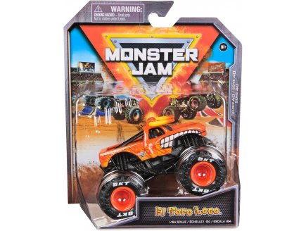 MONSTER JAM EL TORO LOCO 1/64 SERIE 40 - VEHICULE MINIATURE METAL - SPIN MASTER