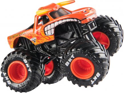 Monster jam el toro loco 1/64 serie 40 - vehicule miniature metal - Spin master