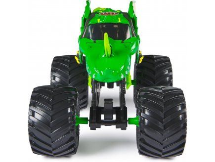 Monster jam geant : bakugan dragonoid - voiture verte - vehicule echelle 1:24 - Spin master - 20144300