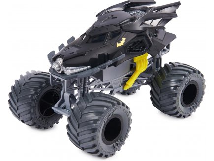 Monster jam geant : batman - voiture noire - vehicule echelle 1:24 - Spin master - 20138456