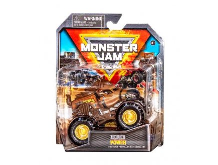 MONSTER JAM HORSE POWER 1/64 SERIE 37 - VEHICULE MINIATURE METAL - SPIN MASTER