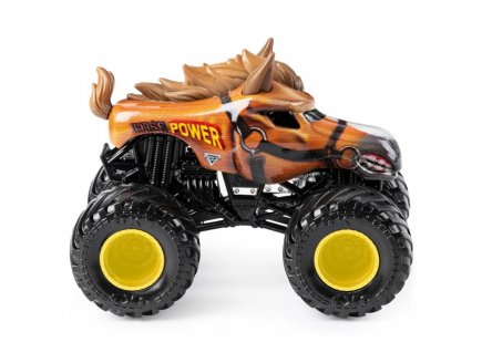 Monster jam horse power 1/64 serie 37 - vehicule miniature metal - Spin master