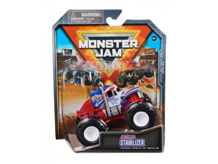 MONSTER JAM LUCAS STABILIZER 1/64 SERIE 34 - VEHICULE MINIATURE METAL - SPIN MASTER