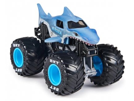 Monster jam megalodon 1/64 serie 34 - vehicule miniature metal - Spin master