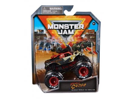 MONSTER JAM PIRATES'S CURSE 1/64 SERIE 34 - VEHICULE MINIATURE METAL - SPIN MASTER