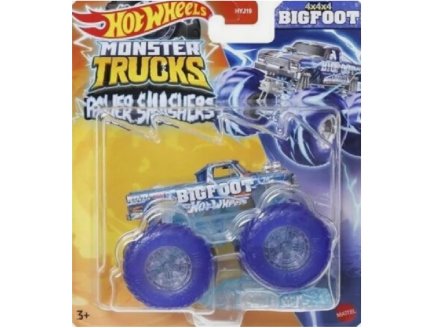 Monster Trucks Hot Wheels Big Foot - S�rie Power Smashers - V�hicule M�tal �chelle 1:64 - Mattel - HYJ28