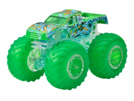 Monster Trucks Hot Wheels Gunkster - Série Power Smashers - Véhicule Métal Échelle 1:64 - Mattel - HYJ25