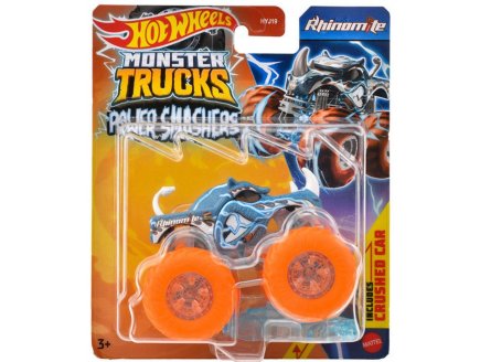 Monster Trucks Hot Wheels Rhinomite - S�rie Power Smashers - V�hicule M�tal �chelle 1:64 - Mattel - HYJ26