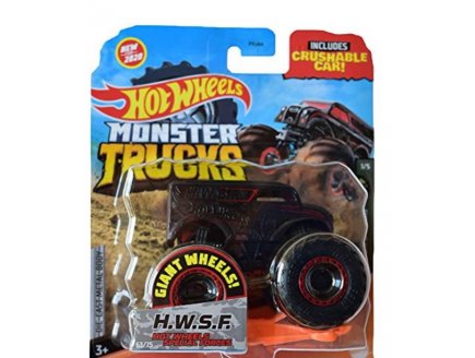 MONSTER TRUCKS HOT WHEELS SPECIAL FORCE - VEHICULE STEALTH SMASHERS - MATTEL - GXY24