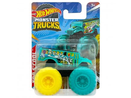 Monster Trucks Too S'Cool - Véhicule Miniature Vert - Echelle 1.70 - Mattel