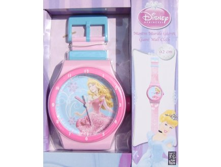 MONTRE MURALE GEANTE DISNEY PRINCESSE - HORLOGE MURALE - DECORATION DE CHAMBRE