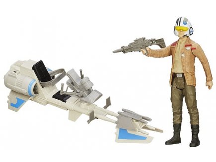 MOTOJET ET POE DAMERON 30 CM - STAR WARS VII - HASBRO - B3918