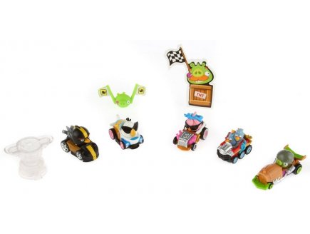 Multi pack deluxe telepods angry birds go 5 vehicules - Hasbro - a6031