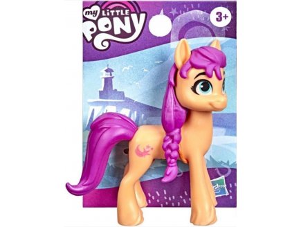 MY LITTLE PONY : PONEY ORANGE SUNNY STARSCOUT 8 CM - MON PETIT PONEY - HASBRO