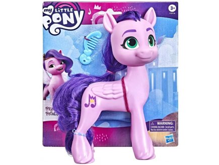 My little pony : Poney rose Princess P�tals 22 cm avec peigne - Mon Petit Poney - Hasbro