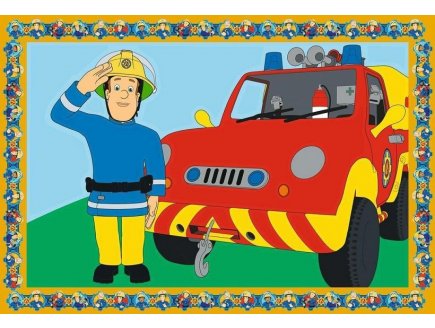 Numero d'art junior sam le pompier - Ravensburger - 277728 - kit peinture enfant 5/7 ans