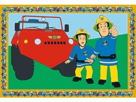 Numero d'art junior sam le pompier - Ravensburger - 277728 - kit peinture enfant 5/7 ans