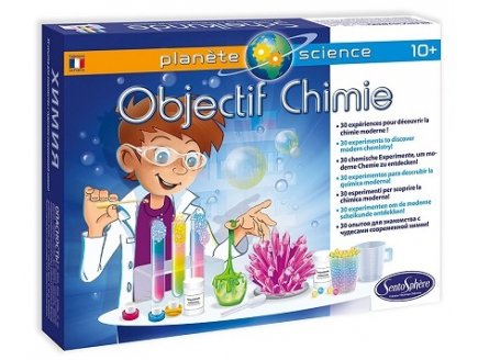 OBJECTIF CHIMIE 30 EXPERIENCES - SENTOSPHERE - 2801 - PLANETE SCIENCE