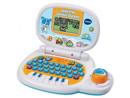 ORDI P'TIT GENIUS OURSON BLEU - VTECH - JEU EDUCATIF ELECTRONIQUE