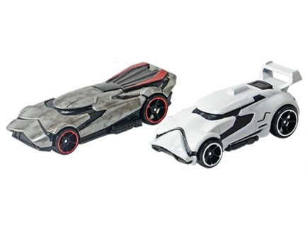 Pack de 2 vehicules star wars first order stormtrooper et captain phasma - hot wheels - Mattel - dxp99