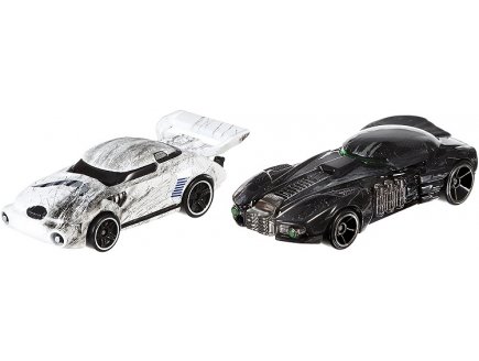 Pack de 2 vehicules star wars stormtrooper et death trooper - hot wheels rogue one - Mattel - dxp95