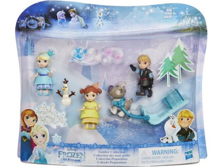 PACK ENFANT LA REINE DES NEIGES - LITTLE KINGDOM DISNEY - HASBRO - B9210