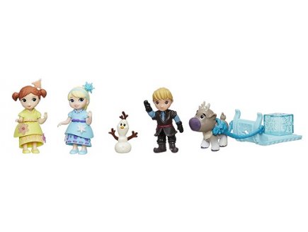 Pack enfant la reine des neiges - little kingdom disney - hasbro - b9210