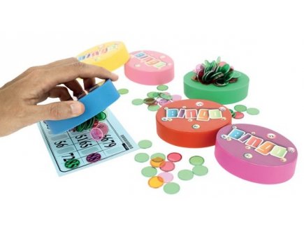 PALET MAGNETIQUE BINGO VERT + 100 PIONS DE LOTO - RAMASSE PIONS - LOTOQUINE
