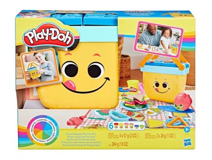 PANIER PIQUE-NIQUE DES FORMES PLAY-DOH - PATE A MODELER - HASBRO - F6916