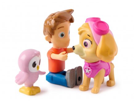 Pat Patrouille Alex avec Oiseau et chienne Stella - 3 figurines - Chien - Paw Patrol - Spin Master - 20152005