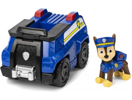 Pat patrouille chase avec son camion de police - figurine chien policier - Spin master - 20114321