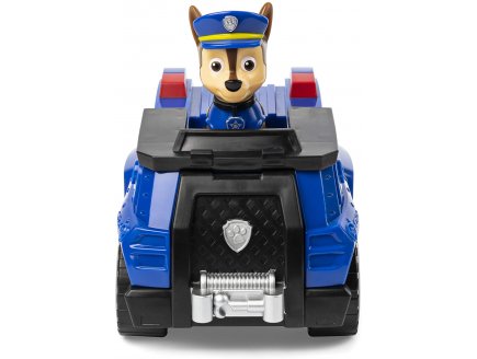 Pat patrouille chase avec son camion de police - figurine chien policier - Spin master - 20114321
