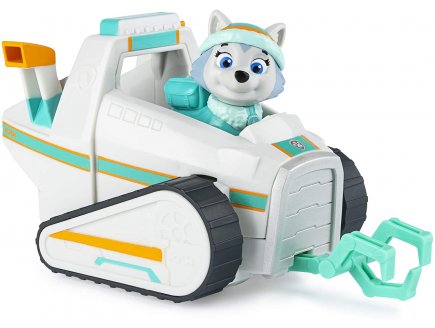 Pat patrouille everest et son chasse neige - figurine - paw patrol - spin master - 20121010