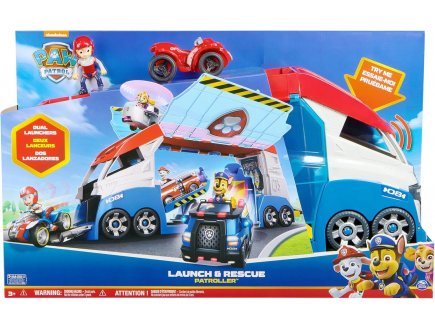 Pat patrouille Grand camion Patrouilleur 3.0 avec sons et lumires + Quad et figurine Ryder - Vhicule - Paw Patrol - Spin master