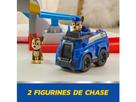 Pat Patrouille Grand Quartier Gnral + 1 vhicule - figurine - Paw Patrol tour de contrle - Spin master - 20153170