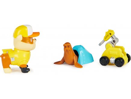 Pat patrouille hero pup - ruben + drone de sauvetage a clipser + morse + centre de commande - figurine chien - paw patrol - Spin master - 20139044