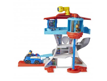 Pat Patrouille le Quartier Gnral + 1 vhicule - figurine - Tour de contrle - Spin master - 20139493