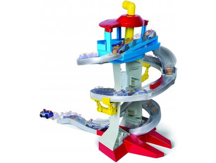 Pat patrouille le quartier general avec 2 vehicules en metal - figurine - paw patrol - Spin master - 20125296