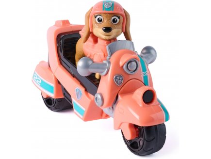 Pat patrouille Liberty et sa moto de sauvetage - Figurine chien - Spin Master - 20155093