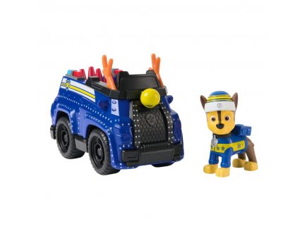 Pat Patrouille Nol Chase avec son camion de police - Figurine chien policier - Spin Master - 20114321