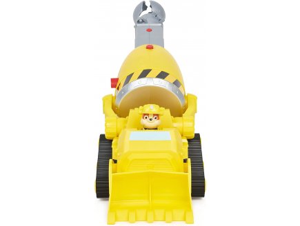 Pat patrouille ruben et son grand bulldozer deluxe transformable + 3 figurines chien - paw patrol the movie - Spin master