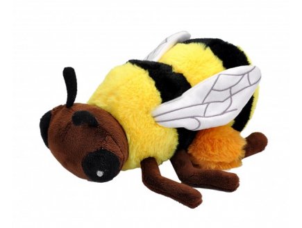 PELUCHE ABEILLE 21 CM - CUDDLEKINS - DOUDOU INSECTE - WILD REPUBLIC - 25965