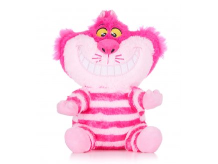 Peluche Alice au Pays des Merveilles : chat du Cheshire 30 cm - Doudou licence Disney