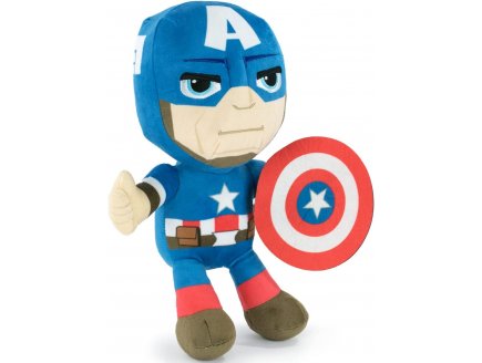 PELUCHE AVENGERS : CAPTAIN AMERICA 31 CM - MARVEL - PERSONNAGE DC - PELUCHE LICENCE