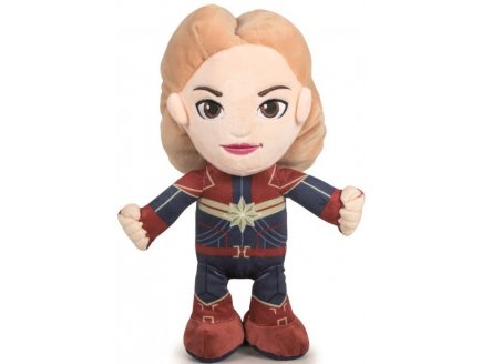 PELUCHE AVENGERS : CAPTAIN MARVEL 32 CM - MARVEL - PERSONNAGE DC - PELUCHE LICENCE